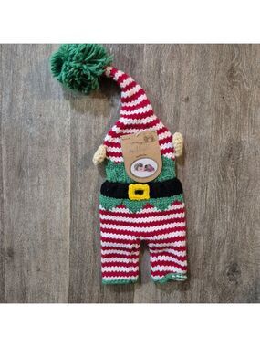 Baby So Doralle Seasonal Elf Costume Red Green 0-3 mos
